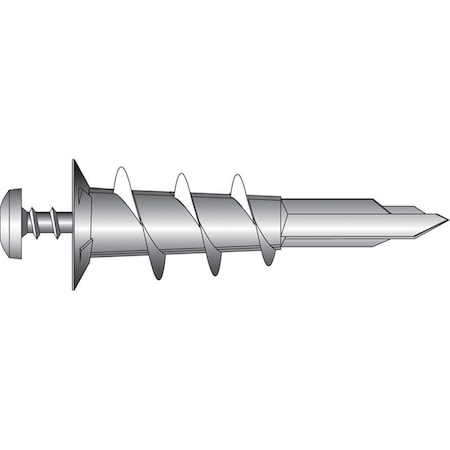 Aceds No.8 Wallboard Anchor with Screw Nylon, 12PK 5392550